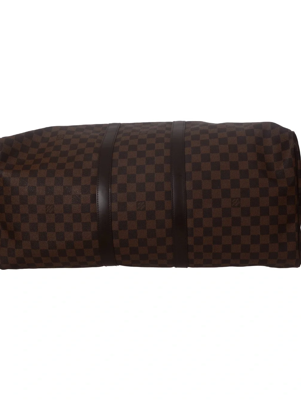 ♥️Louis Vuitton Keepall 55 Large GM Brown Damier Ebene Leather Satchel Handbag♥️